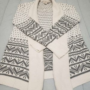 Loft Geometric Cardigan (S)